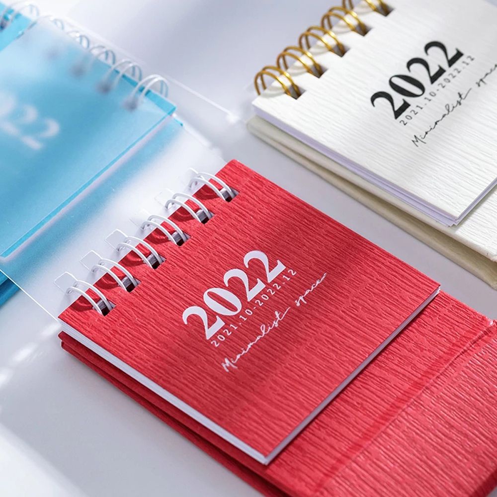 Lịch để bàn mini 2022 lật thiết kế đơn giản tiện dụng cho văn phòng