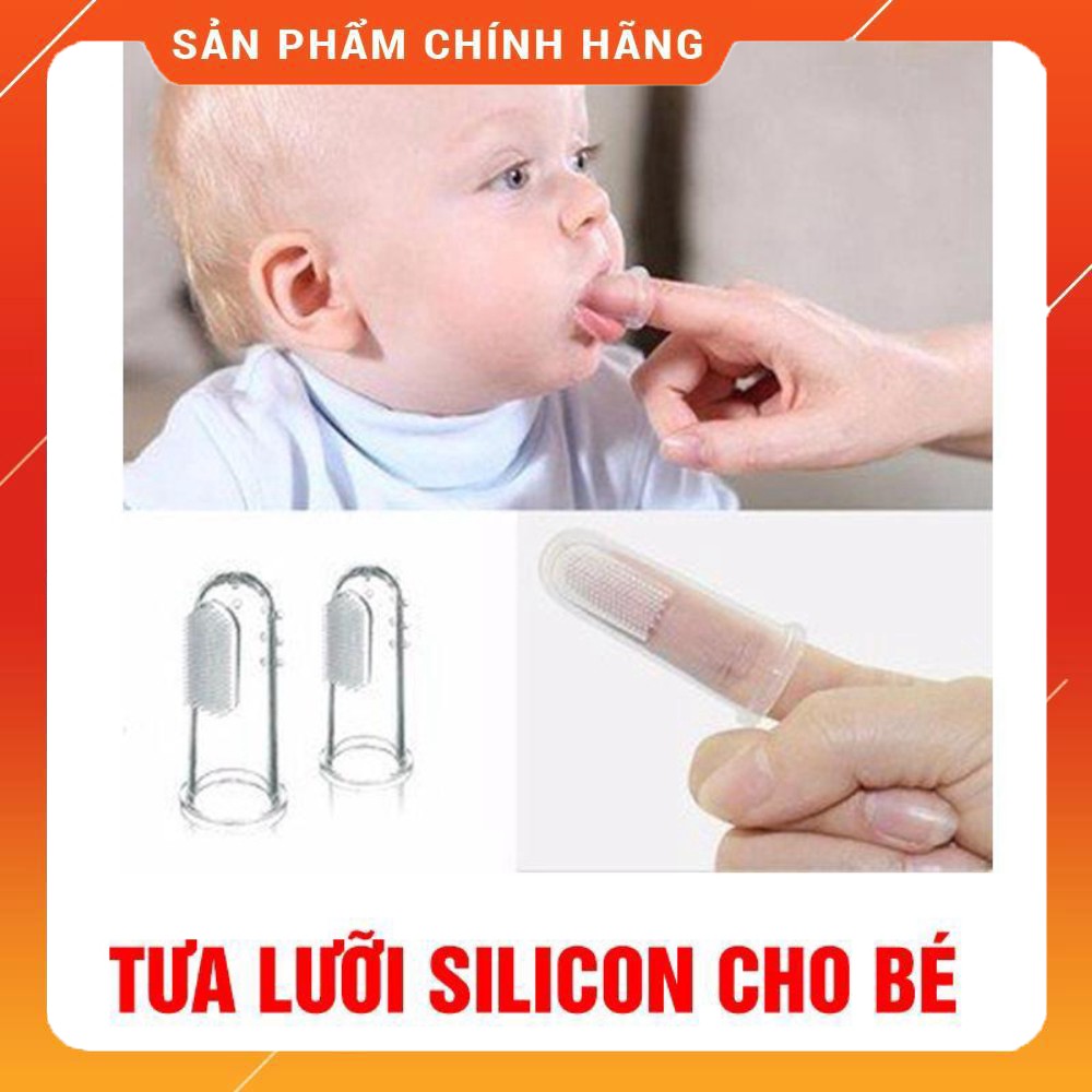 Set 2 rơ lưỡi xỏ ngón silicone cho bé Upass UP4002C