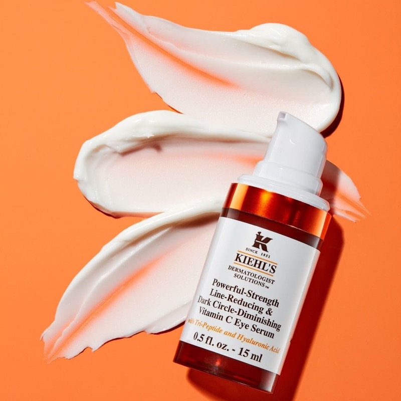 Serum Giảm Thâm Mắt Kiehl.s Powerful-Strength Line-Reducing & Dark Circle-Diminishing Vitamin C Eye