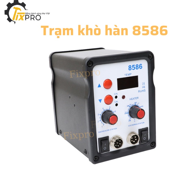 Trạm khò hàn 8586 màn hình LED HD chất lượng tốt
