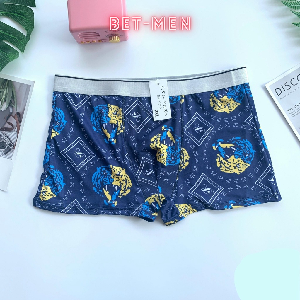 Quần Lót NAM Hoạt Hình  Chất Thun Lạnh Sịp Đùi Boxer