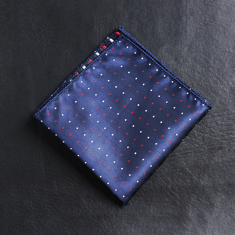 Khăn Tay Hình Vuông Thêu Hoa Thời Trang Cho Nam