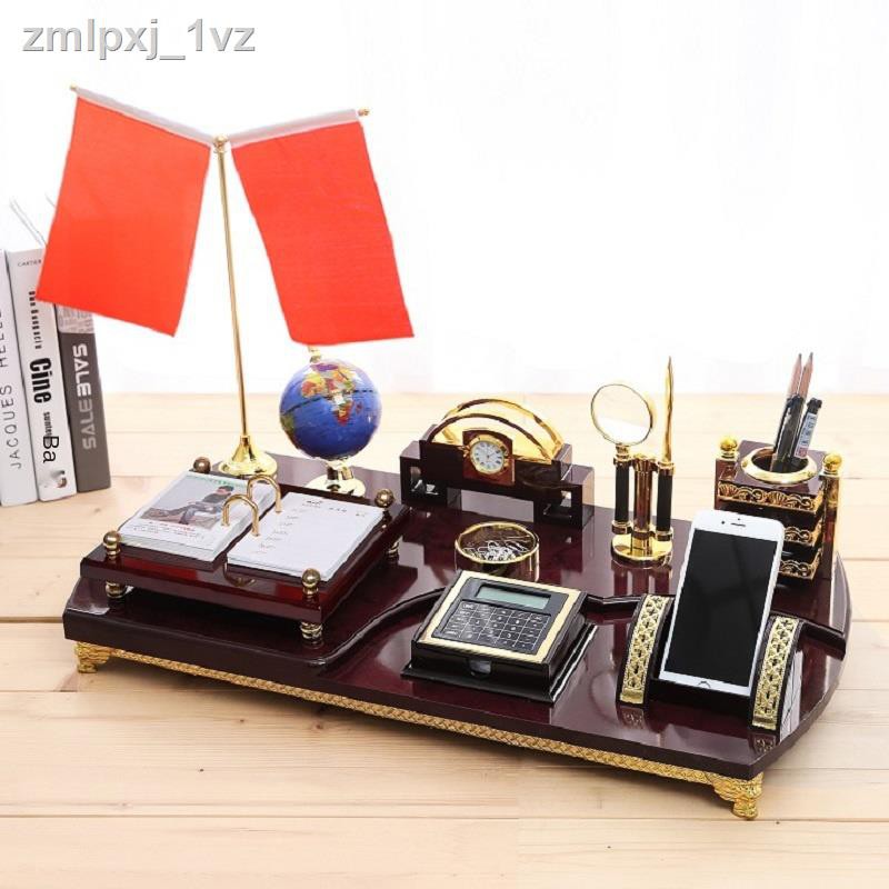 ☄ ▽ ▦Cao -đồ trang trí văn phòng để bàn, sếp sáng tạo, hộp đựng bút quà tặng lãnh đạo