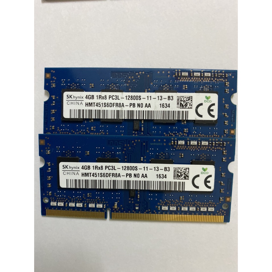 Ram Laptop DDR3L 4GB Bus 1600Mhz PC3L 12800s 1.35V