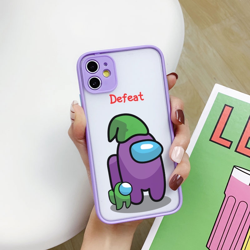 Ốp lưng iphone nhám Among us 6/6plus/6s/6s plus/7/7plus/8/8plus/x/xs/xs max/11/11 promax/12 /12 pro max -Awifi Case S1-7 | BigBuy360 - bigbuy360.vn