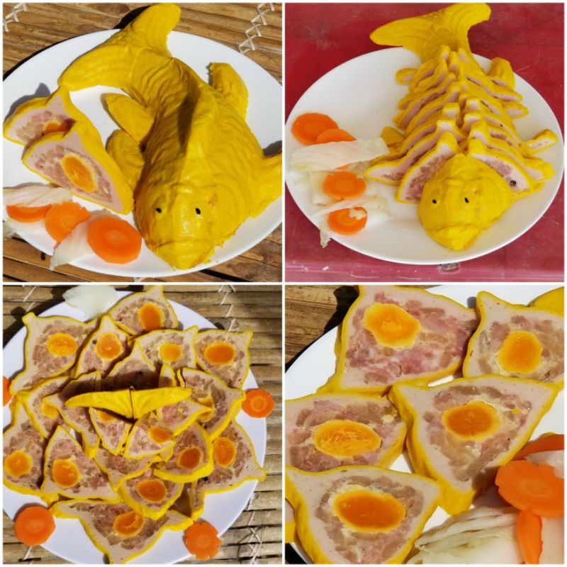 CHẢ HOA HÌNH CON CÁ 500gr