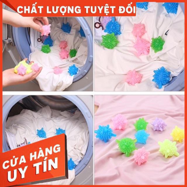 Banh giặt quần áo(Size Lớn 5.5cm) đánh tan mọi vết bẩn khi giặt giúp quần áo sạch hơn