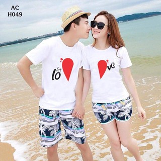 áo cặp nửa trái tim
