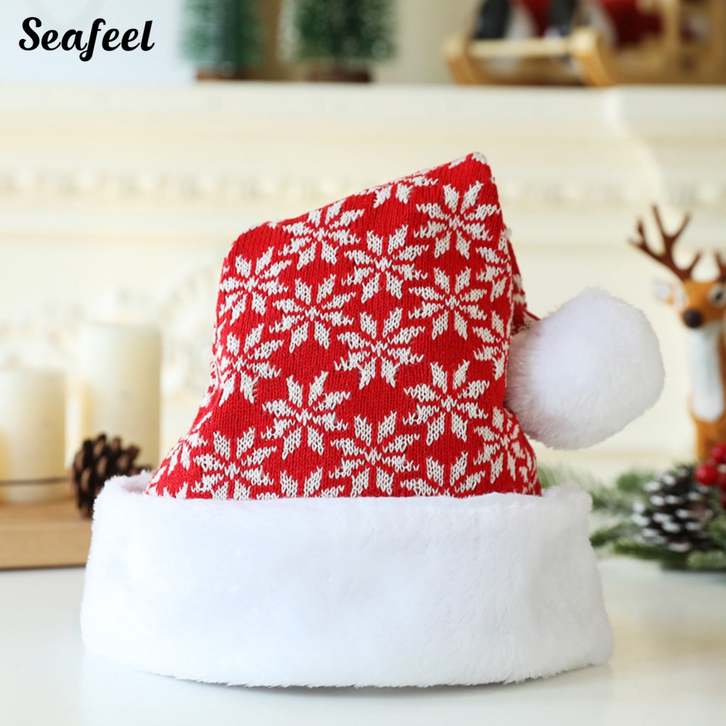 Nón Len Ông Già Noel Thoáng Khí Cho Nam &amp; Nữ