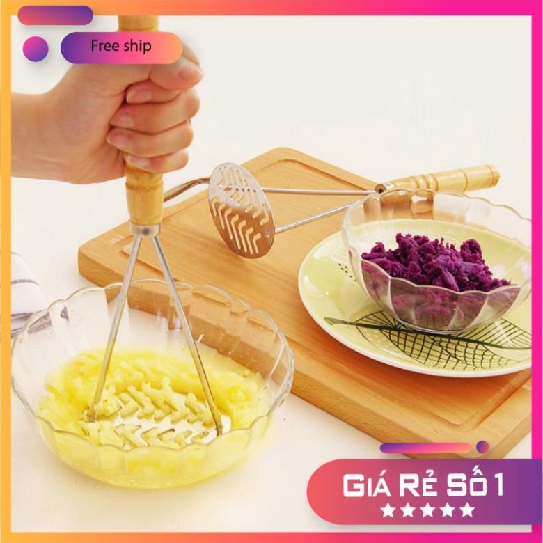 Dụng Cụ Nghiền Khoai Tây, Khoai Củ Bằng Thép Không Gỉ Đa Năng