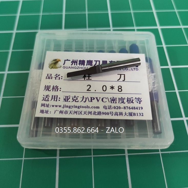 Mũi CNC bán nguyệt cắt alu và alu gương