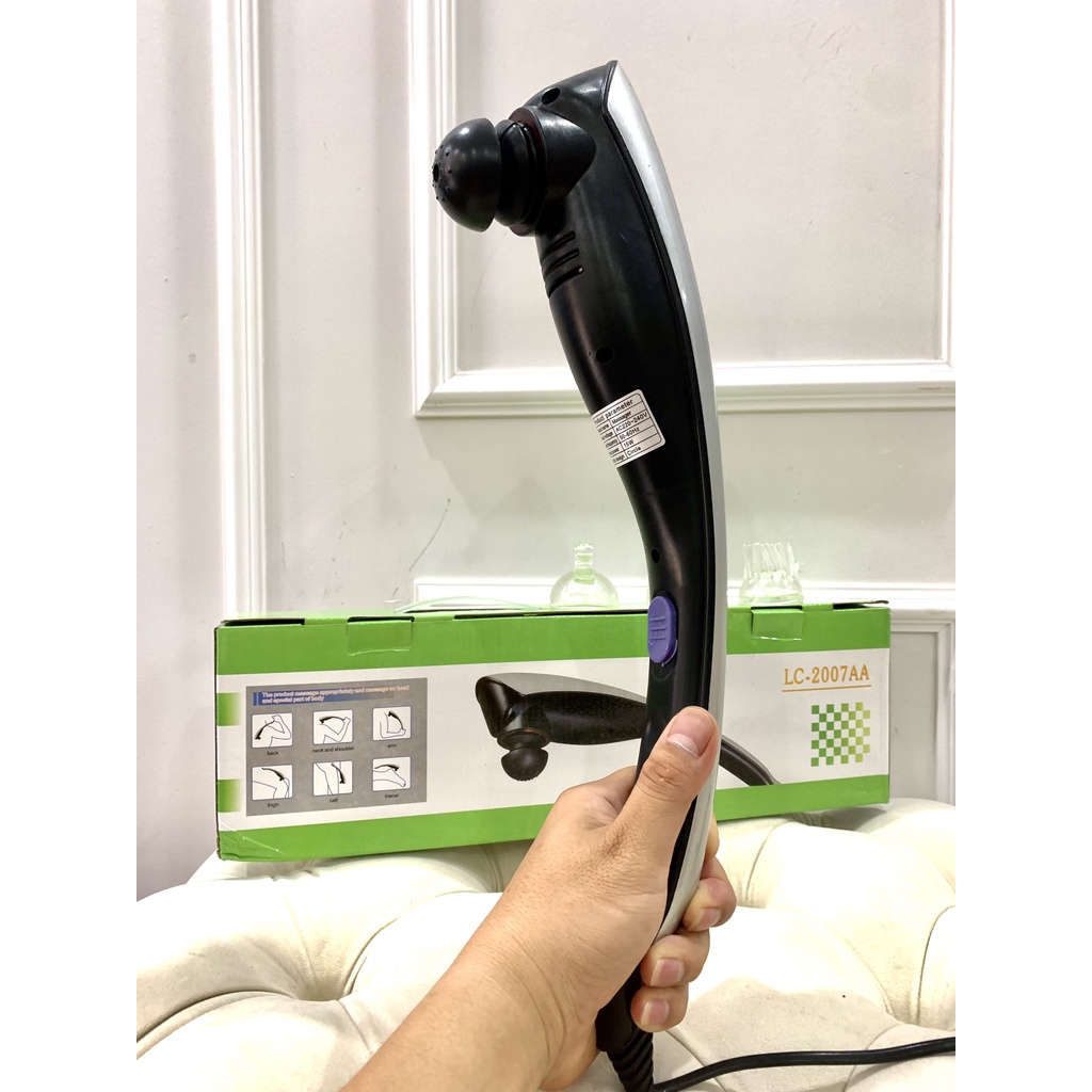 Máy massage cầm tay công nghệ Nhật Bản, máy đấm lưng cầm tay, mát xa cổ lưng, eo cột sống.