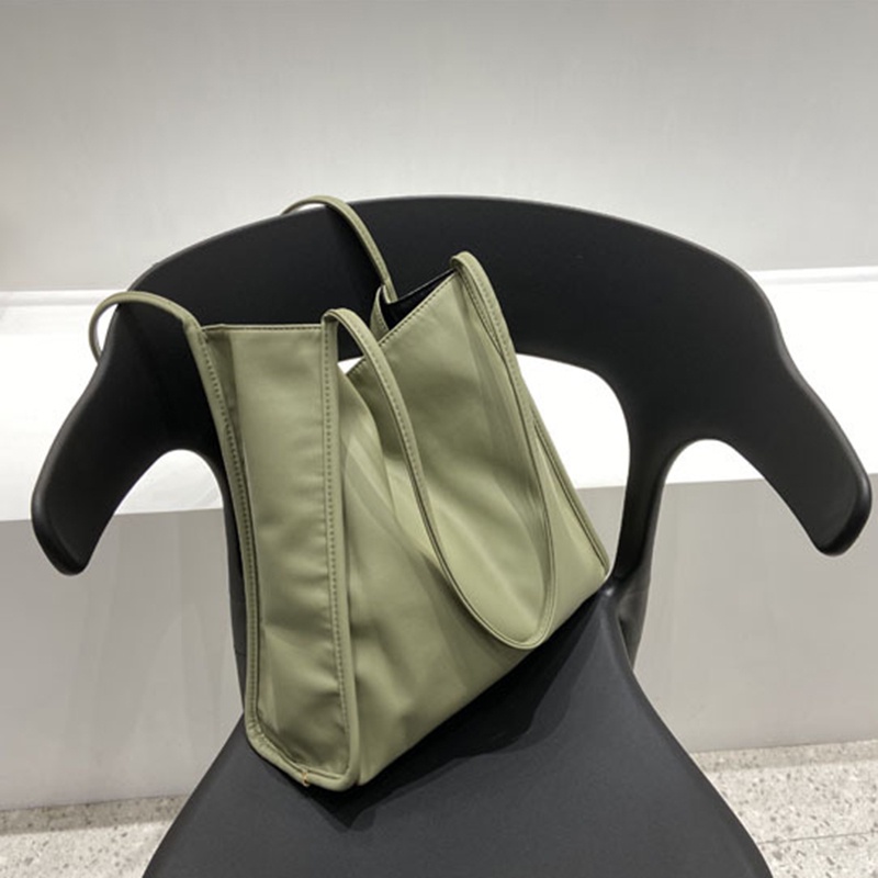 IELGY Túi Đeo Vai Cỡ Lớn Bằng Da Mềm Phong Cách Hàn Quốc Thời Trang Cho Nữ