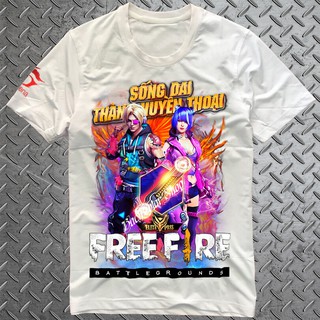 Áo Free Fire - Áo FF  Mùa 8 Anh Hùng Thép F1