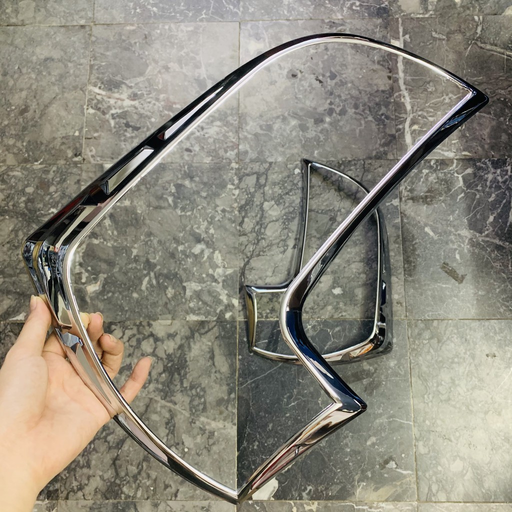 Ốp Viền Đèn Trước Sau Kia Morning 2013-2020, Ốp Đèn Pha Hậu Cho Kia Morning