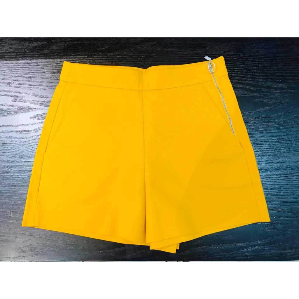 Quần short dây kéo hông_ LƯNG CAO, ĐÁY KHÔNG QUÁ NGẮN