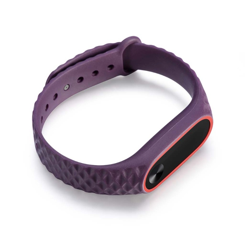 Dây Đeo Silicon Thoáng Khí Chống Mồ Hôi Cho Đồng Hồ Thông Minh MI Band 2