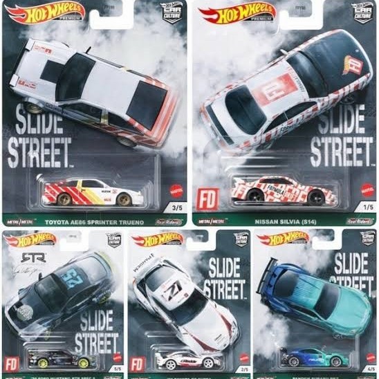 Đồ Chơi Xe Hơi Toyota AE86 Sprinter Trueno Nissan Silvia S14 20gr Supra Pandem Subaru BRZ Formula Ford Mustang RTR Spec 5 HW