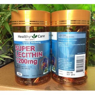 Mầm đậu nành Úc Healthy care 1200mg