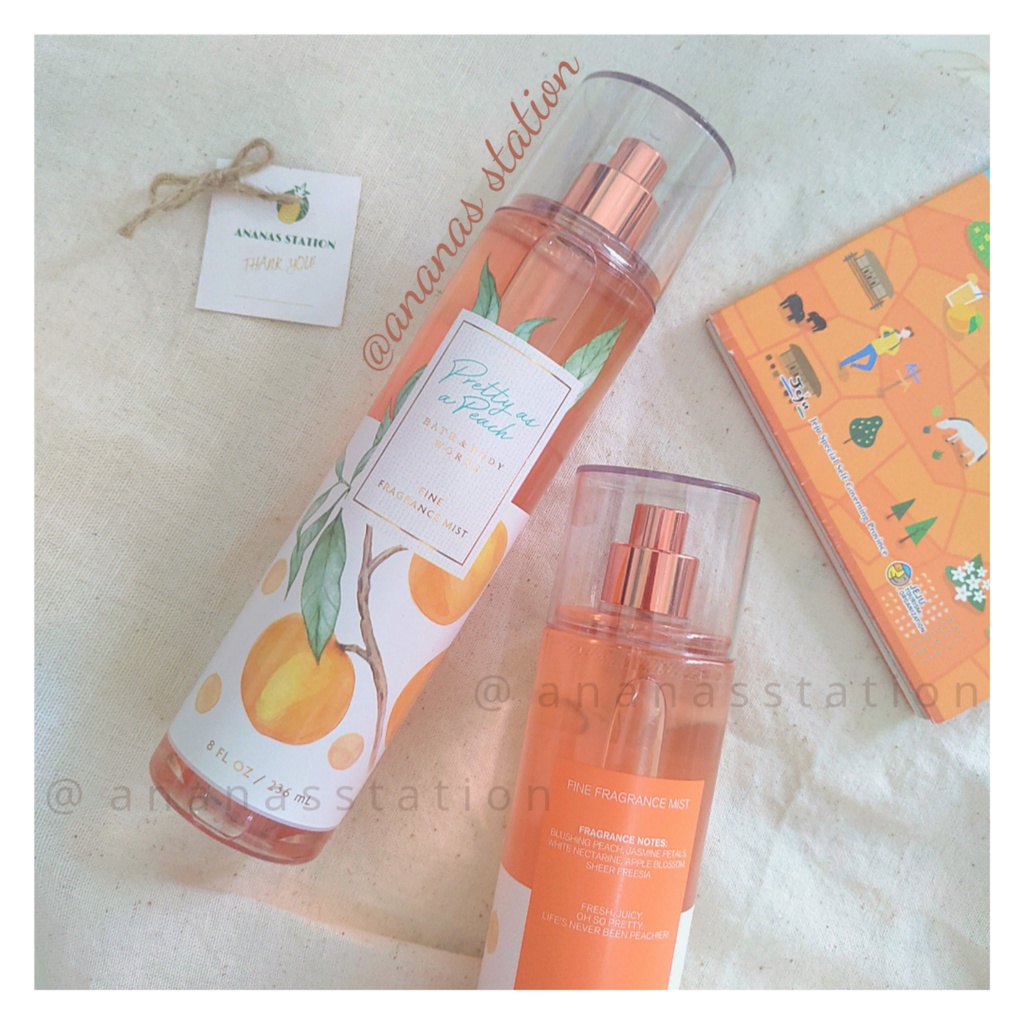Xịt thơm toàn thân Bathandbodyworks 236ml - PRETTY AS A PEACH - Bodymist
