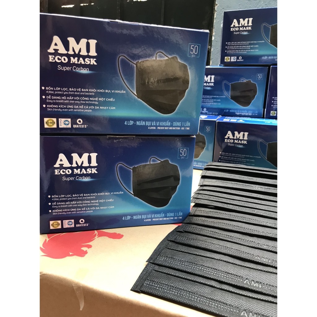 Khẩu trang y tế 4 lớp Ami (Hộp 50 cái) | BigBuy360 - bigbuy360.vn