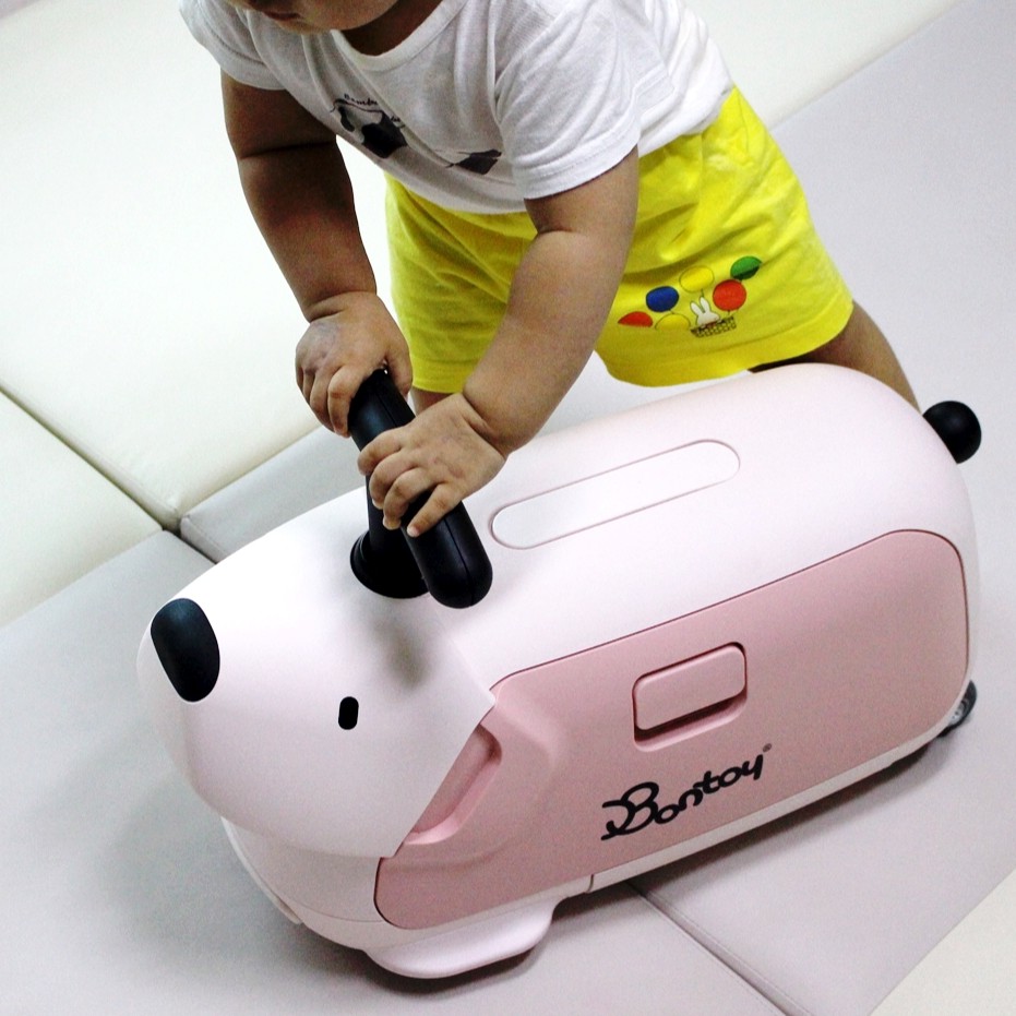 Valy xe kéo Bontoy_ chó Jolie hồng