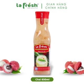 Sinh Tố Vải Lafresh Đà Lạt Chai 750ml