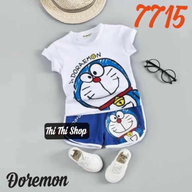 ( MIỄN SHIP Ở HCM) Set Quần áo trẻ em 0-4 tuổi DORAEMON / bé trai/ combo/ bộ đồ / hot/ sỉ/ dạo/ thời trang