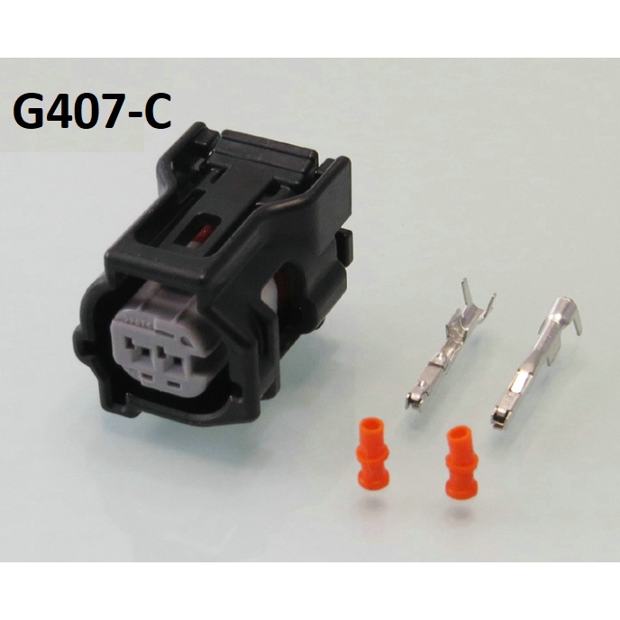 G407-Giắc cắm cảm biến tốc độ bánh xe chống bó cứng Toyo Reiz Highlander Crown 2 lỗ 0.6mm