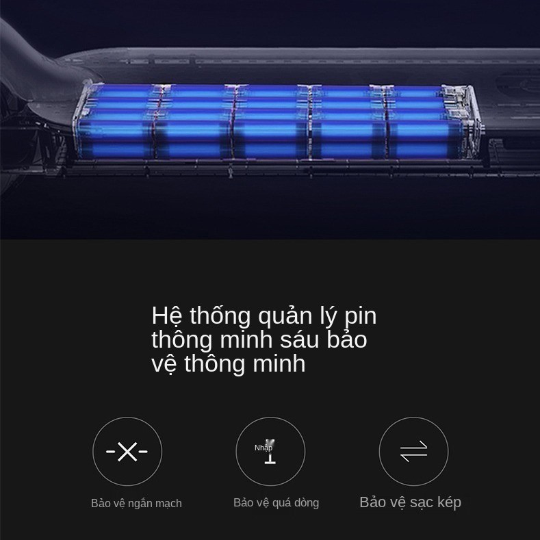 Xe điện Xiaomi gấp tại nhà cho người lớn hai bánh pin lithium nhỏ nam và nữ đi làm chạy