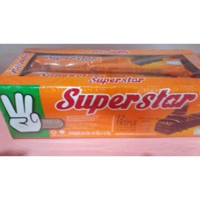 Bánh xốp Superstar Chocolate