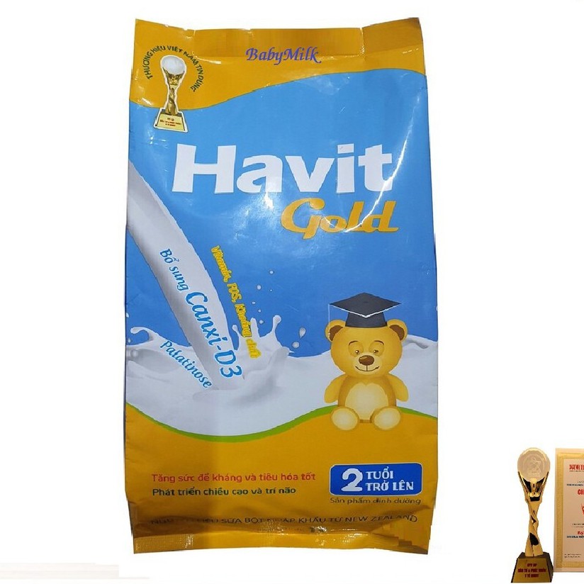 Sữa Havit Grow - Havit Gold 1 Kg Dạng Gói (cho trẻ 2 tuổi)