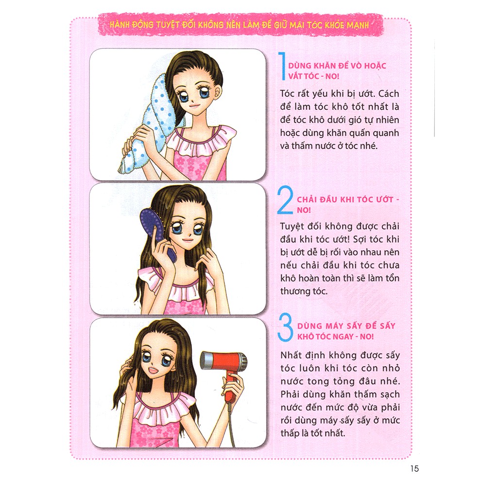 Sách-Pretty girl - Make up Tóc điệu - môi xinh