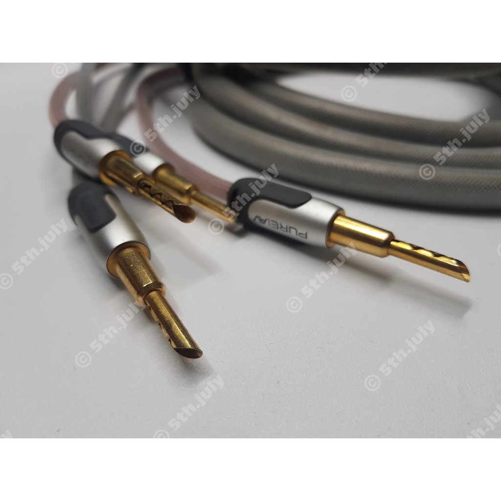 Cặp Dây Loa Belkin Pure AV Hàng Mỹ độ dài 2.5m/ 1 vế