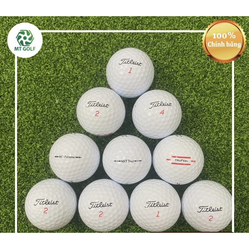 Bóng golf cũ Titleist Pro V1x loại đẹp 98-99% nguyên bản ko sơn lại