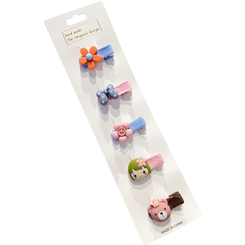 Kẹp Tóc Mini Dễ Thương Không Đau Cho Bé Gái