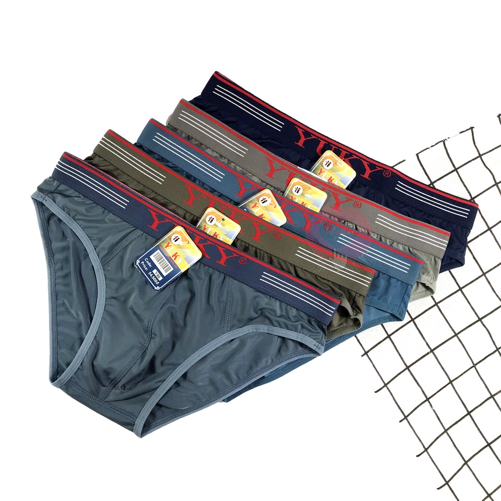 Quần lót nam Yuki Xả Hàng Giao Ngẫu Nhiên quần sịp nam cotton thun lạnh