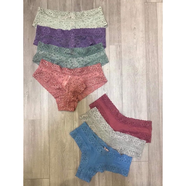 5 quần lót Victoria’s Secret, size S, auth chính hãng