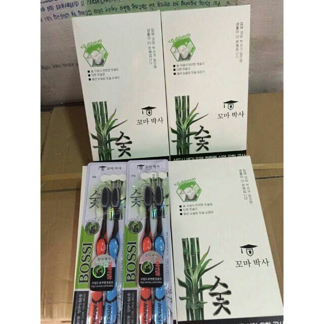 Combo 20 chiếc bàn chải đánh răng than hoạt tính