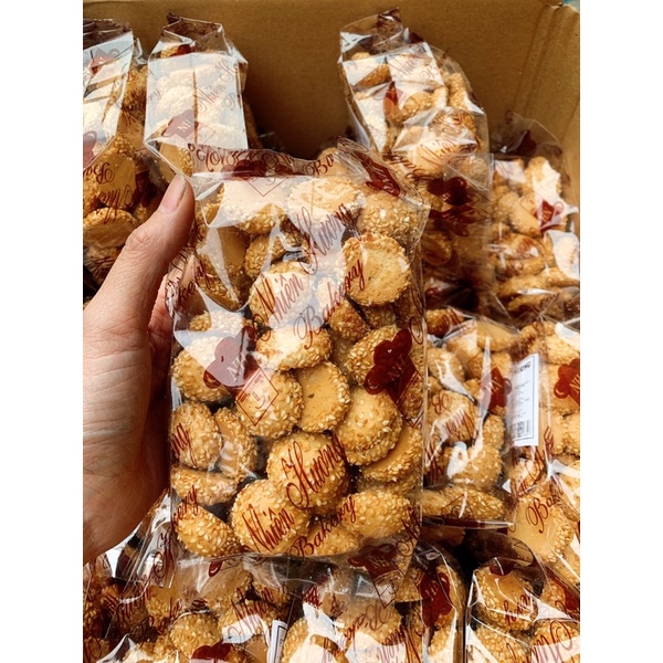 Bánh Trứng Nhện Vừng Vàng Nhiên Hương gói 130Gram