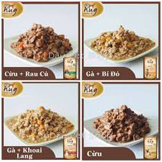 pate cho chó lon 400g Hug