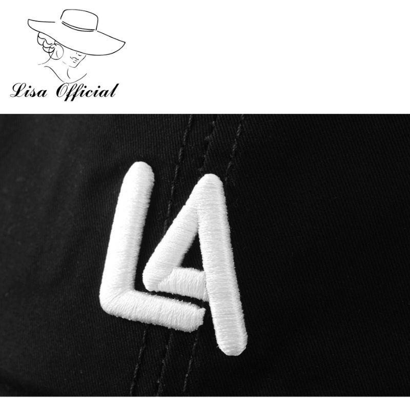 Mũ Lưỡi Trai Unisex 💖 Lisa Official 💖 Nón Lưỡi Trai Unisex Chất Liệu Vải Kaki Phong Cách Hàn Quốc - SV-29