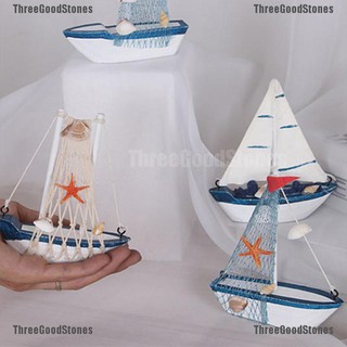 Mô Hình Thuyền Buồm Mini Dễ Thương Trang Trí Nhà Cửa