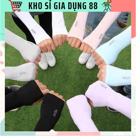 Găng Tay Chống Nắng Xỏ Ngón Let's Slim 88243 khosigiadung88
