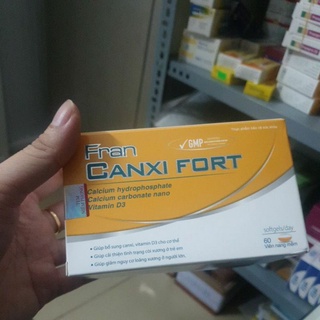 Fran Canxi Fort - bổ sung canxi và Vit D3