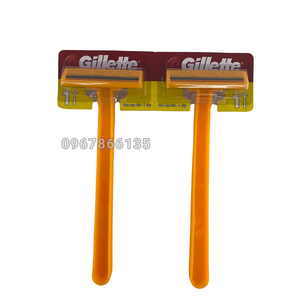 Dao Cạo Râu Du Lịch Gillette Super Thin, Cạo Sạch Sát Chân