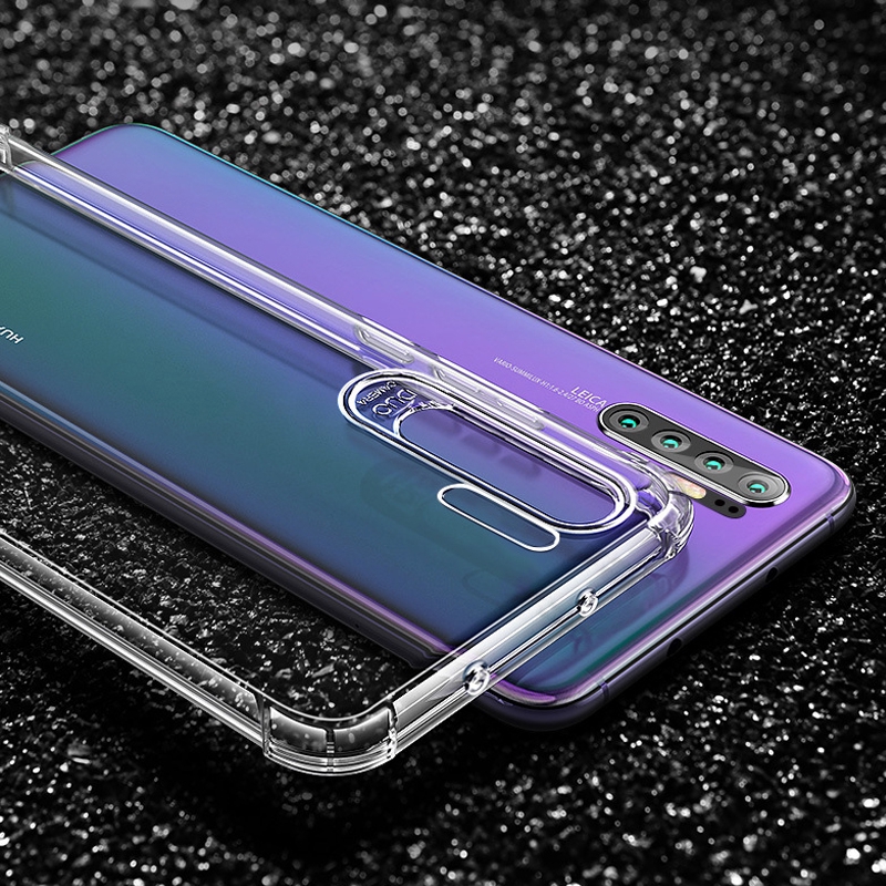 Ốp điện thoại chống va đập trong suốt thích hợp cho Huawei P10 P20 P30 Pro / Lite Nova 5 5i Pro 4 4e 3 3e 3i Mate 30