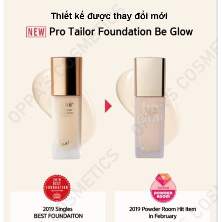 Kem nền siêu mịn Espoir Pro Tailor Foundation Be Glow SPF 25 PA++