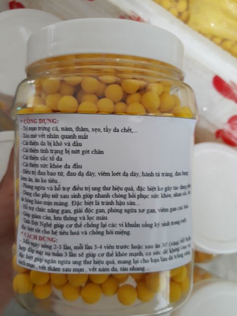 Sale 1kg viên tinh bột nghệ mât ong nguyên chất giá gốc | BigBuy360 - bigbuy360.vn