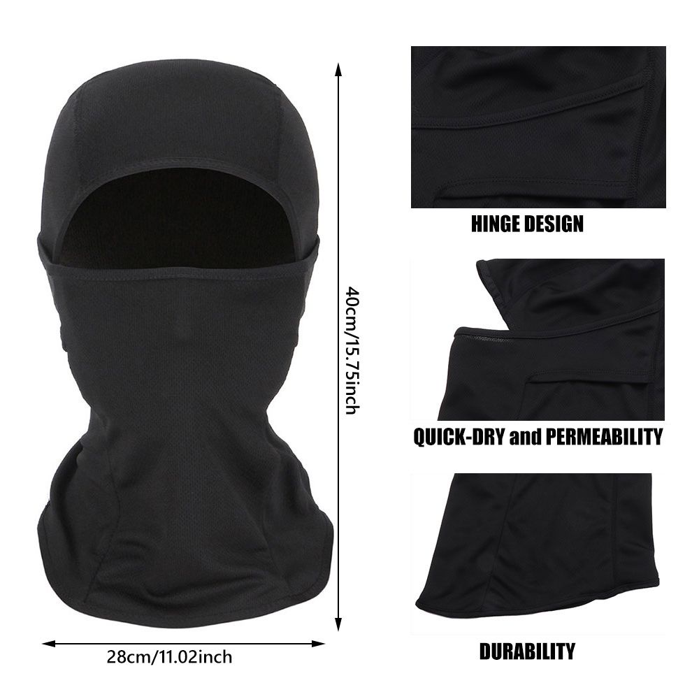 [Hàng mới về] Mũ trùm đầu che nắng thoáng khí chống bụi/tia cực tím nhiều màu cho nam nữ lái xe moto/trượt tuyết